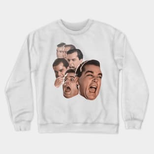 Ray Liotta as Henry Hill Laughing Goodfellas Mafia Gangster Movie Crewneck Sweatshirt